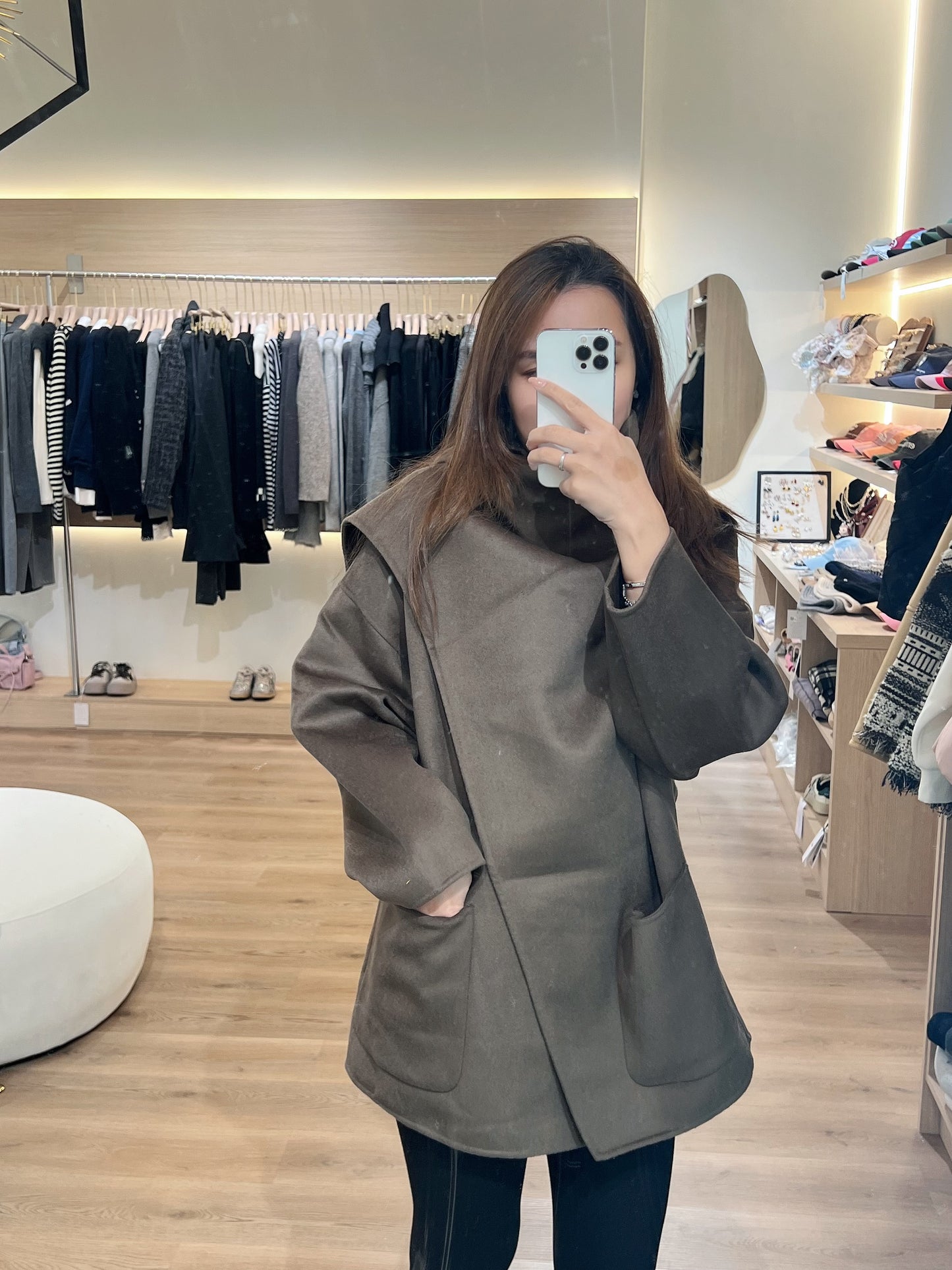 Kelly Designs Wool Brown Coat (Instock)