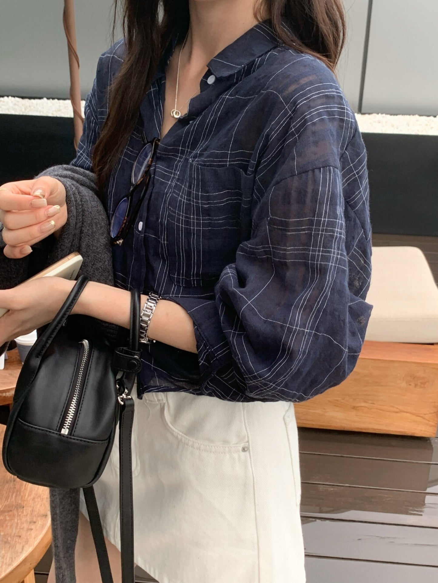 Kelly Designs Two Colors Blouse (Instock)