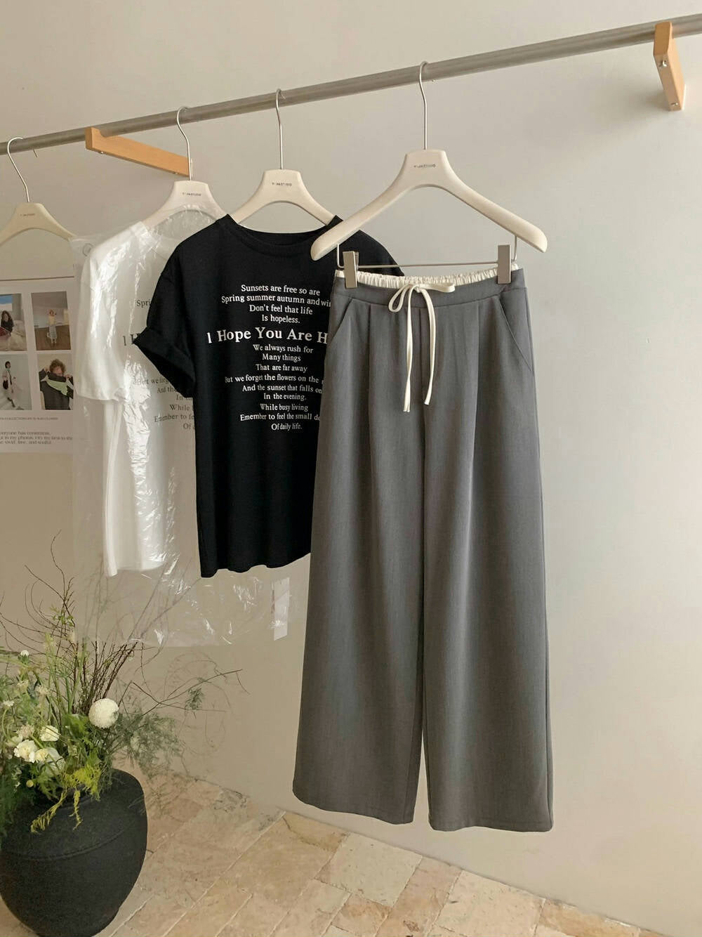 Kelly Designs Layer Three Colors Lose Fitting Pants (Instock)