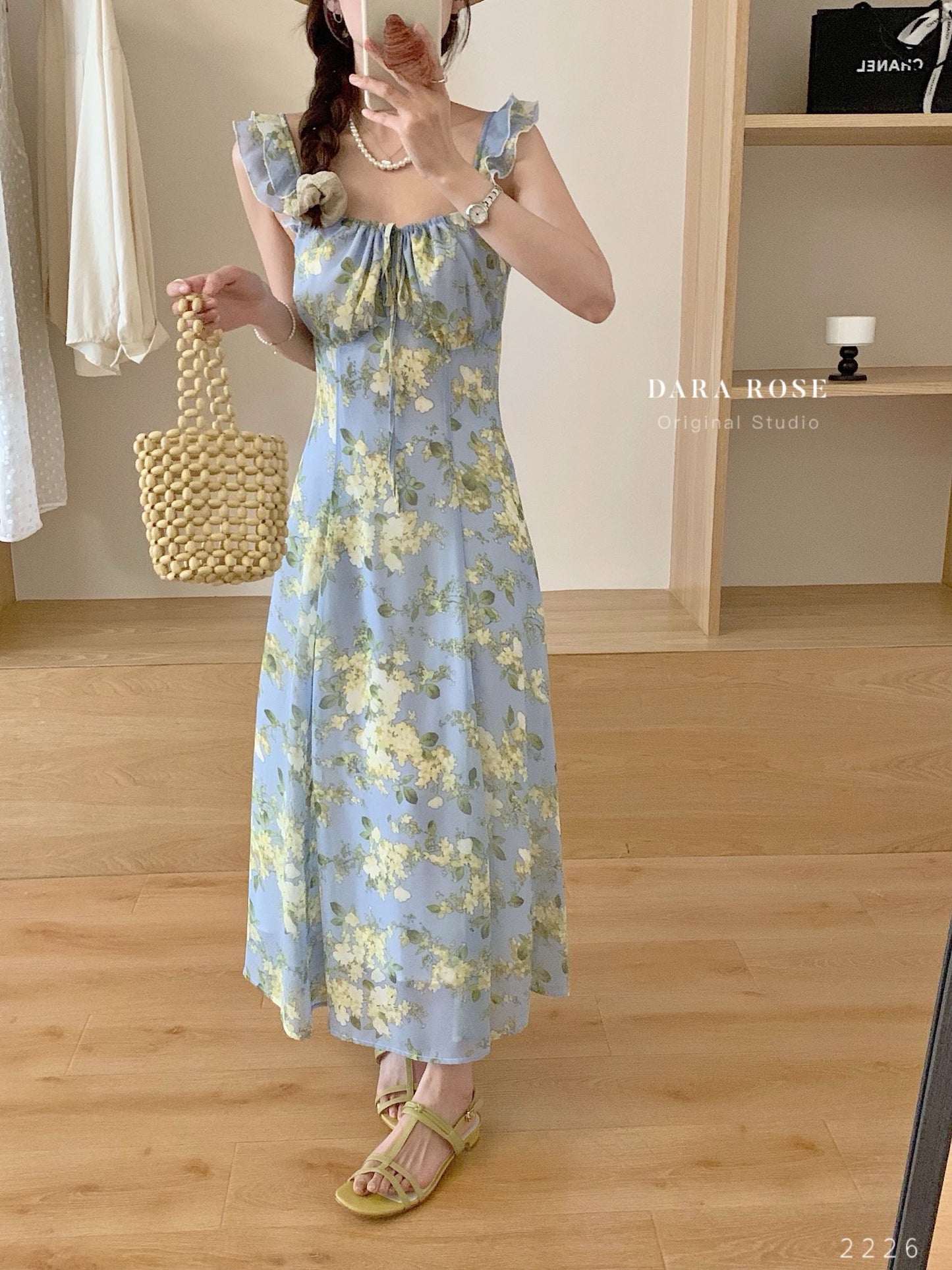Kelly Designs Print Flowers Dress(Instock)