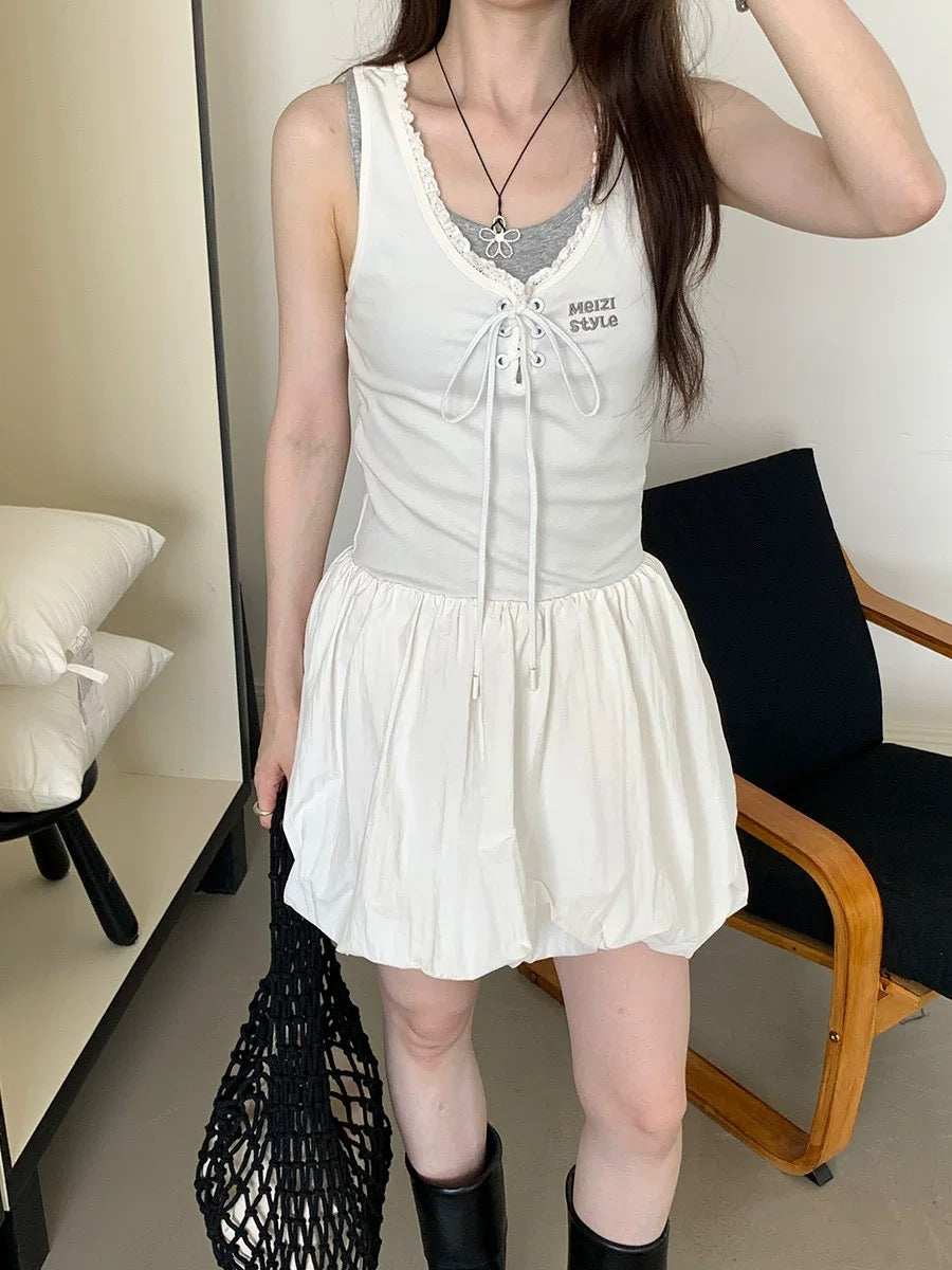 Kelly Designs Two Colors 2pc Fake Dress (Instock)