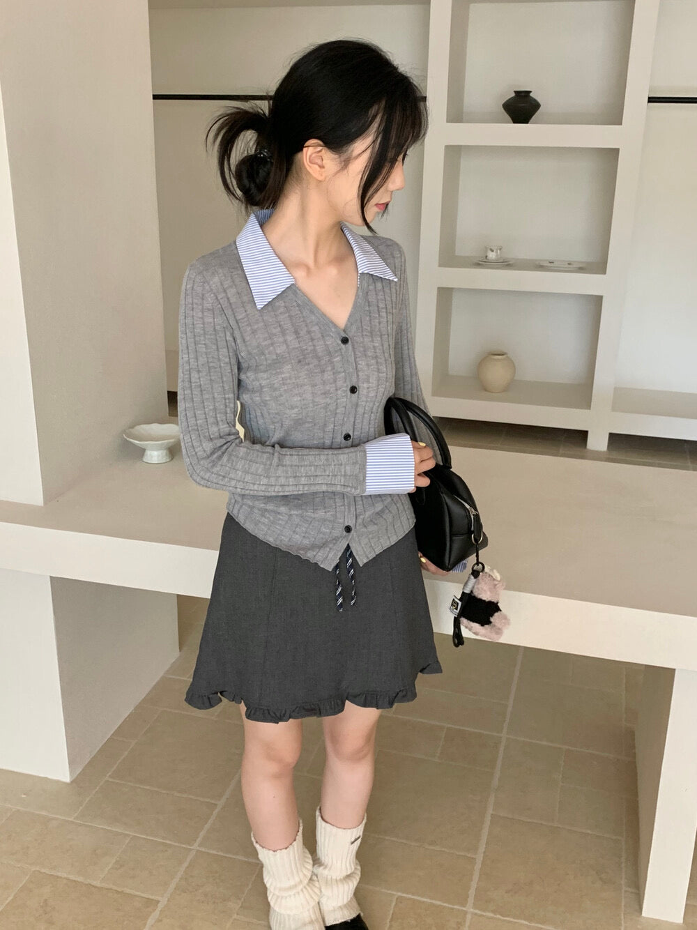 Kelly Designs 3 Colors Fake 2pcs Top (Instock)