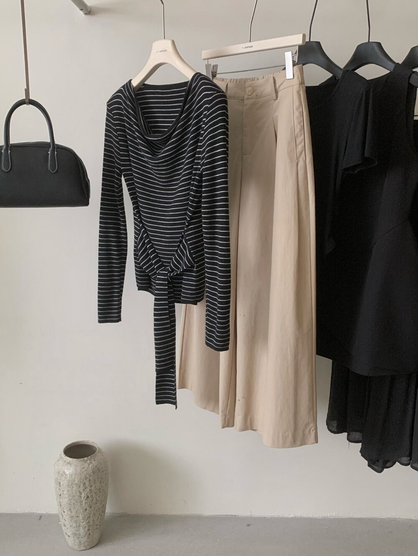 Kelly Designs Two Colors Stripe 2-ways Top (Instock)