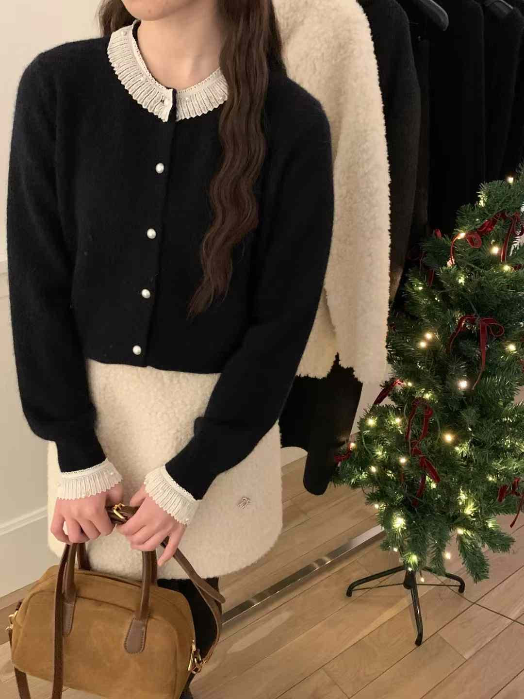 Kelly Designs Wool Ribbons White Skirt (Instock)
