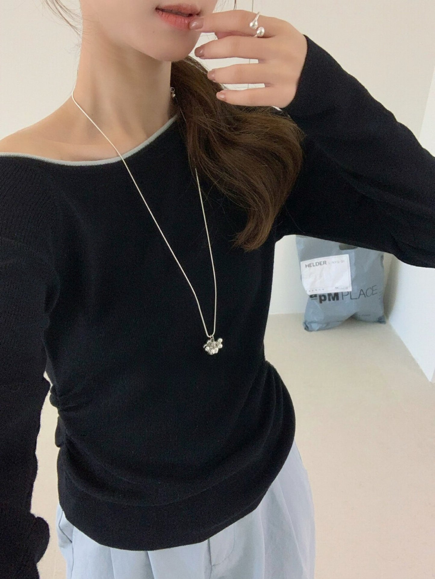 Kelly Designs Off Shoulder Black Top (Instock)