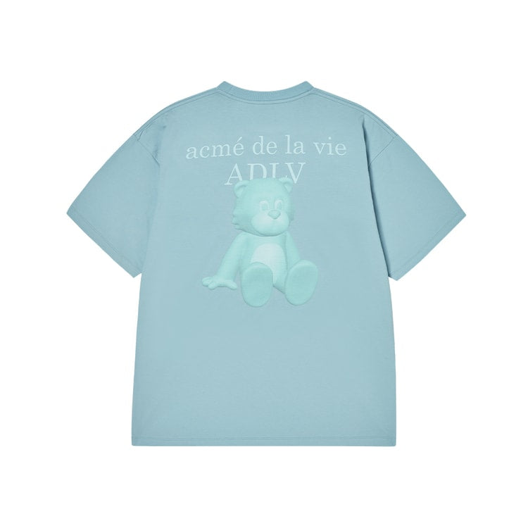 ADLV MINT BEAR SHORT SLEEVE CREAM T-SHIRT (Instock)