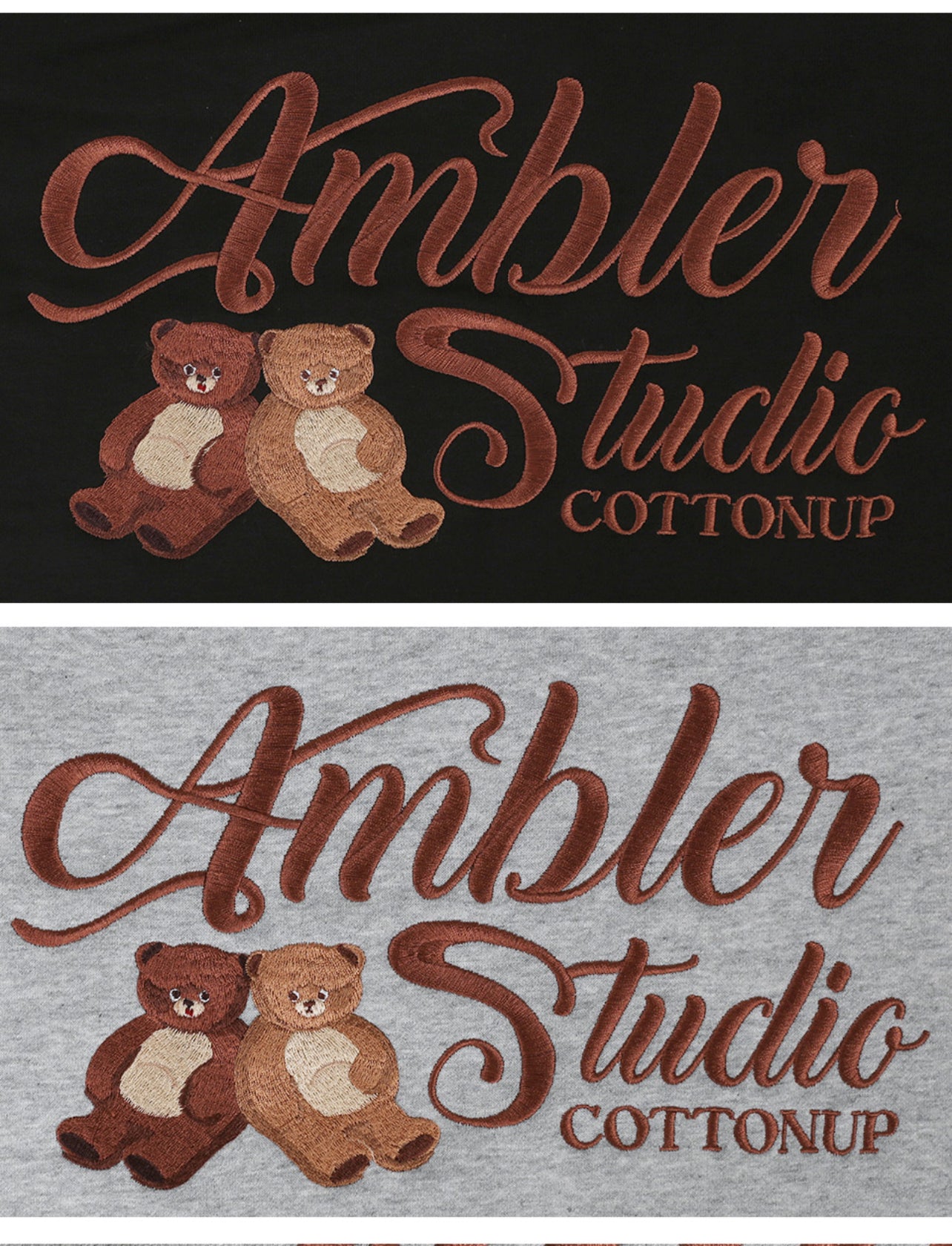 Ambler Collection Couple Recommend Zip-up Hoodie- Cotton Up(Preorder)