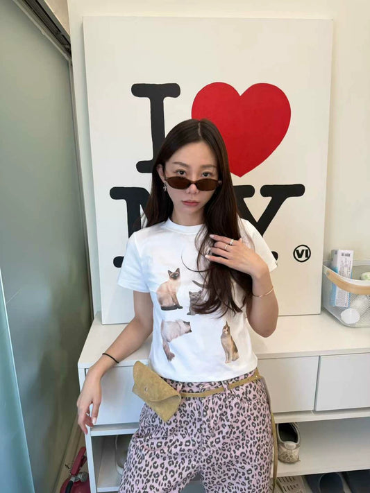 Korean APM Collection Kittens Tshirt (Instock)