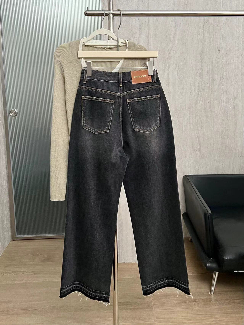 Kelly Designs Washing Black Jeans(Instock)