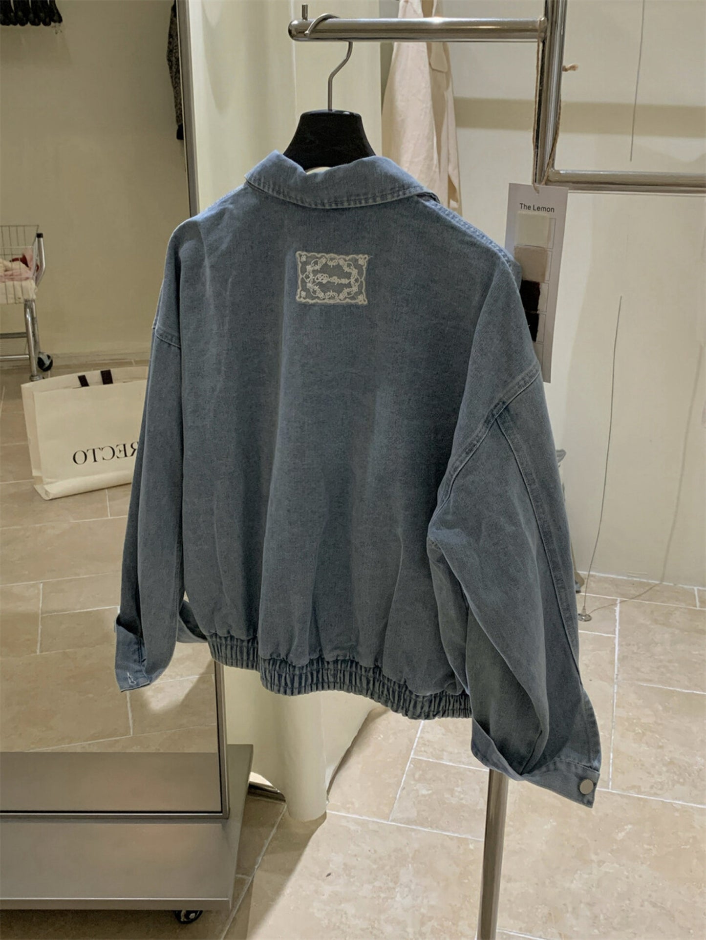 Kelly Designs Korean Style Blue Denim Shirt (Coming Soon)