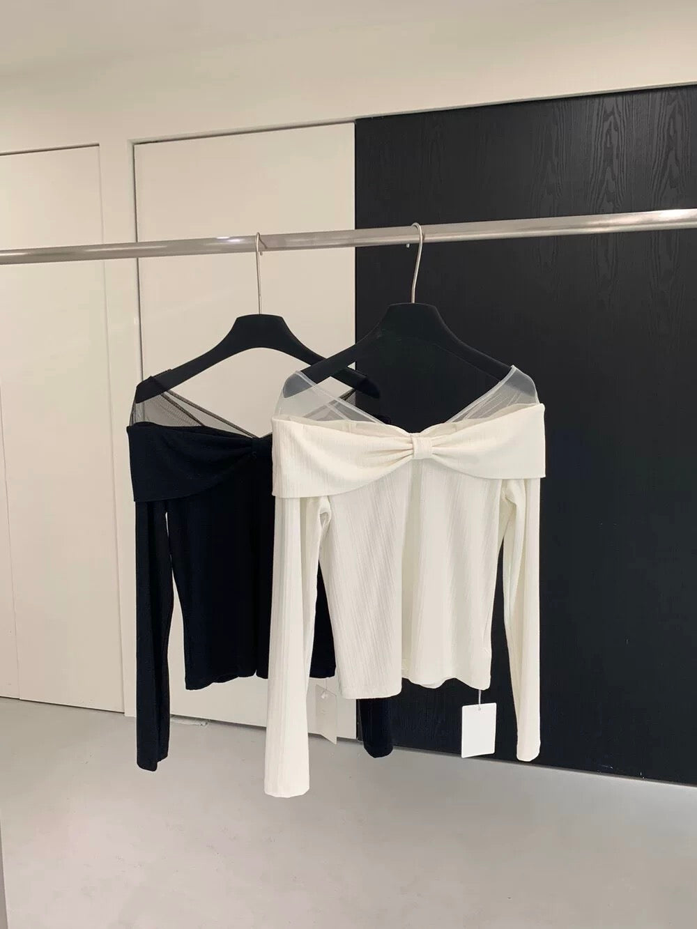 Kelly Designs Kelly Designs Fake 2pc White Top (Instock)