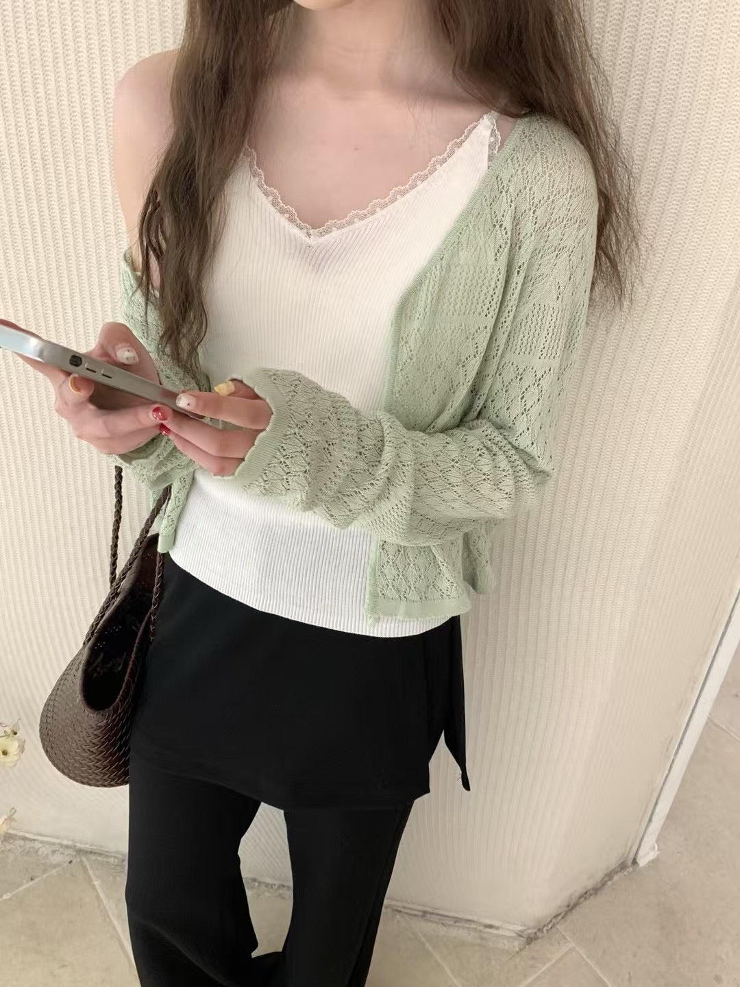 Kelly Designs Mocha Layer Cardigan (Instock)