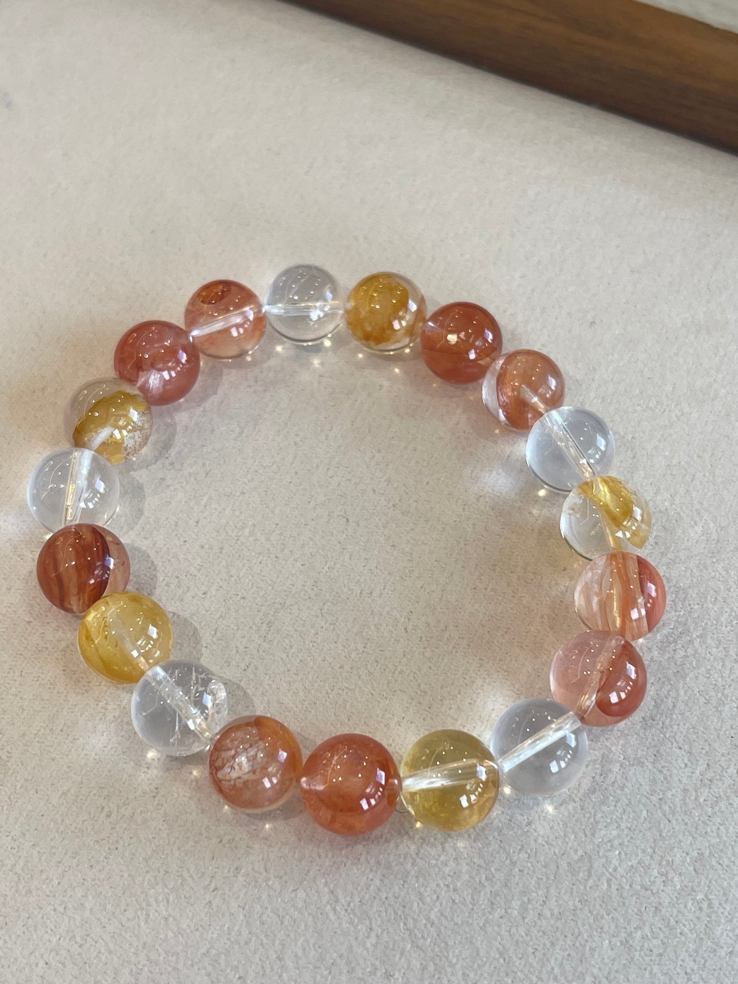 Kelly Designs Koi Gum Flower Natural Crystal (Instock)
