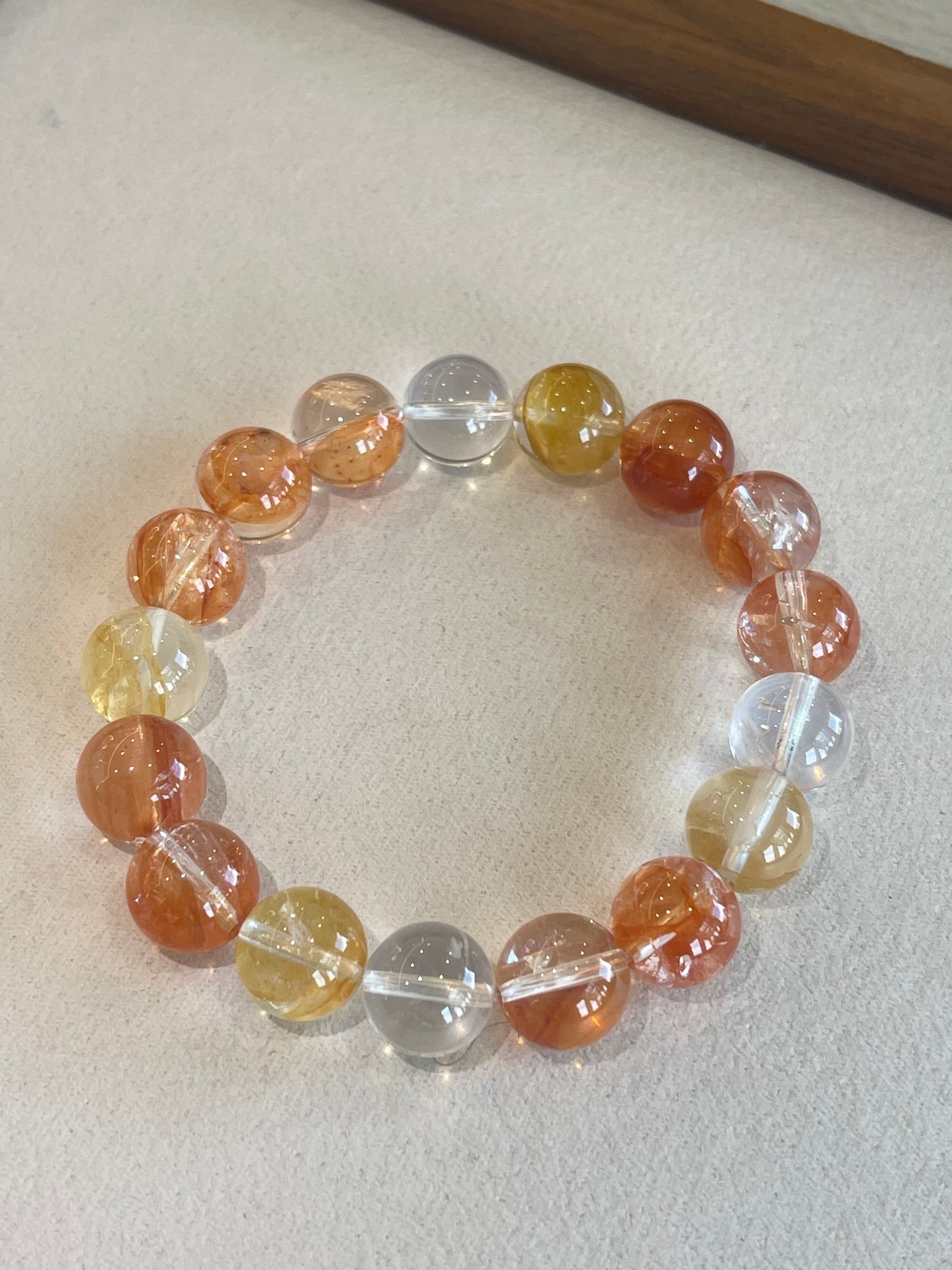 Kelly Designs Koi Gum Flower Natural Crystal (Instock)