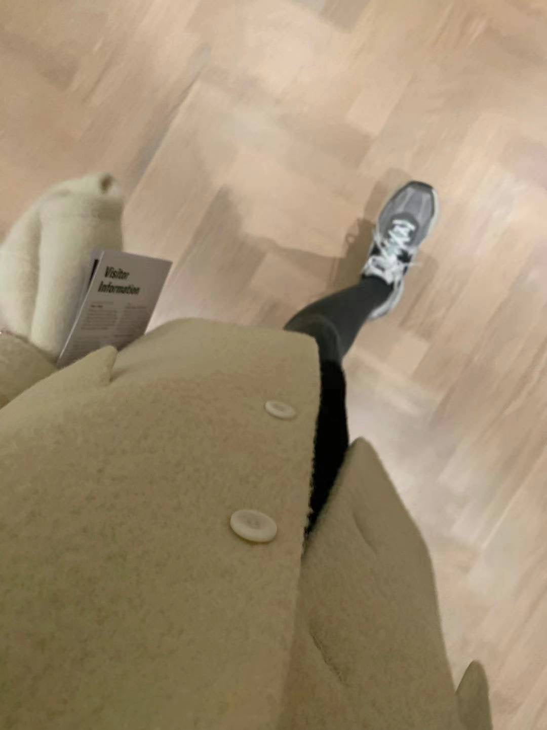 Korean APM Collection Ounce Cream Yellow Coat (Instock)