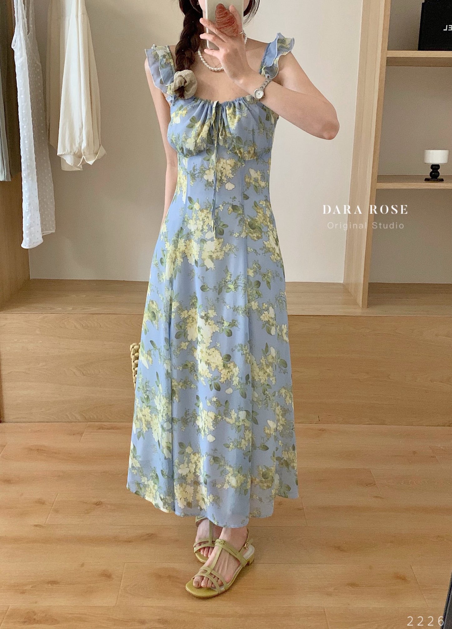 Kelly Designs Print Flowers Dress(Instock)