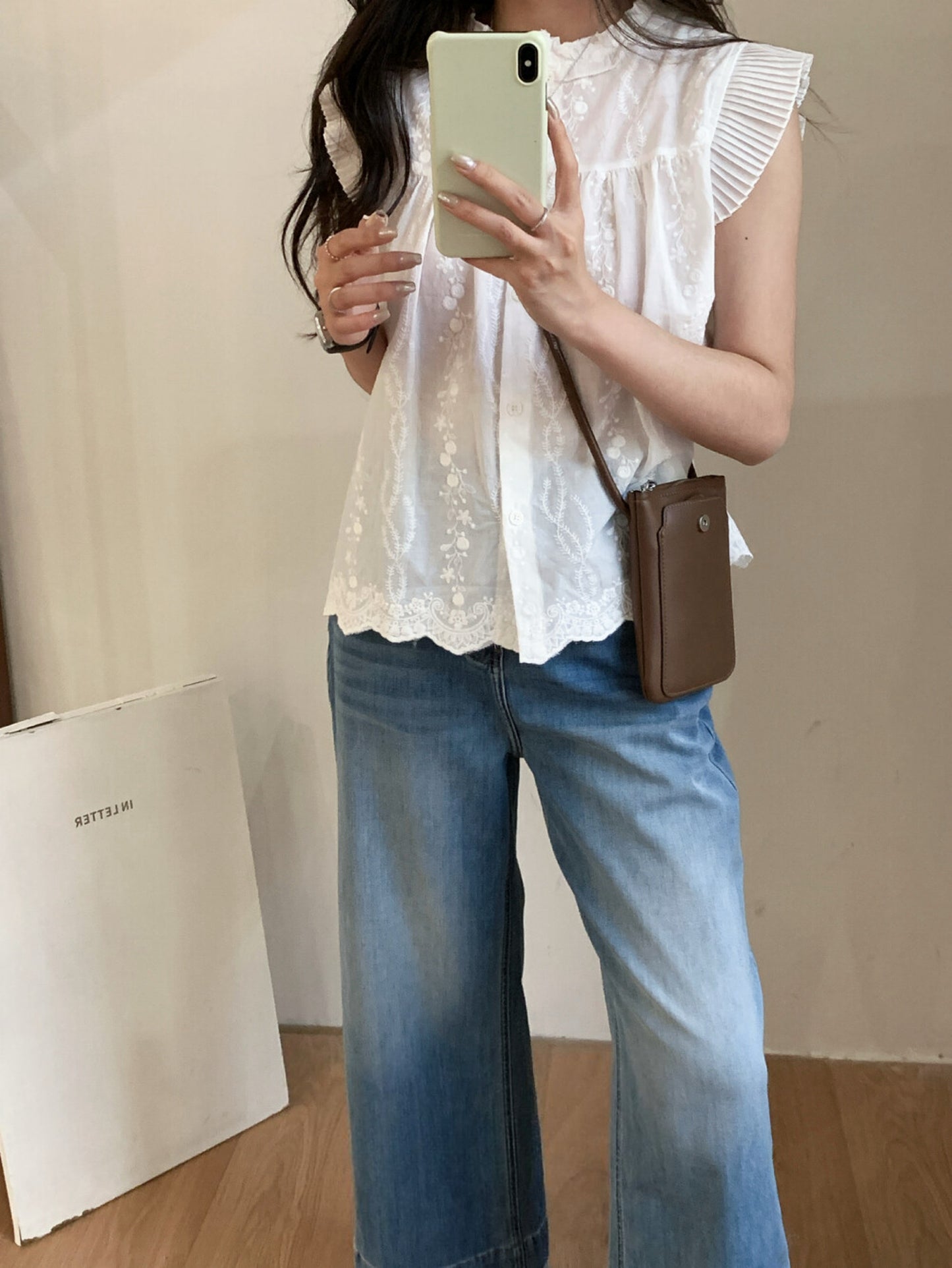 Kelly Designs floral lace blouse (Instock)