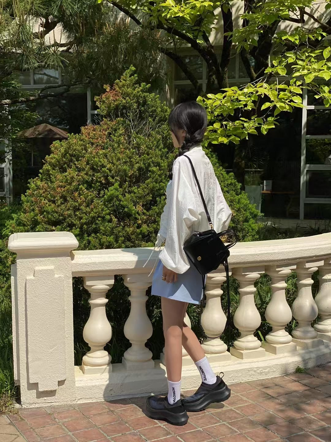 Korean APM Collection Leather Mini Two Way Bag (Preorder)