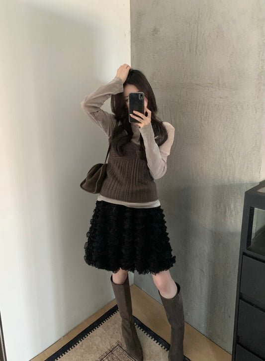 Kelly Designs Sweet Grey Top Set (Instock)