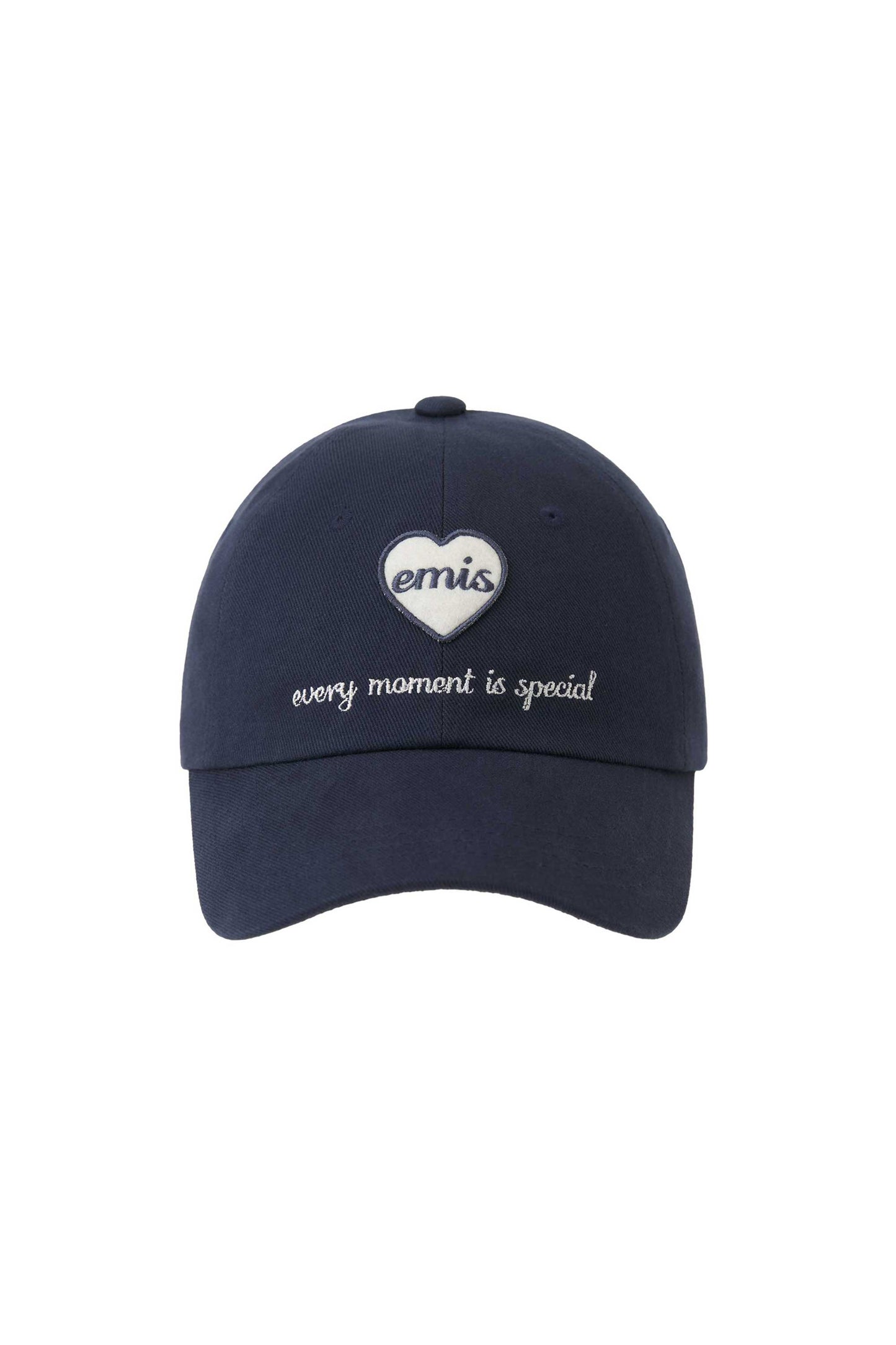 EMIS HEART WAPPEN BALL CAP-NAVY (Preorder)
