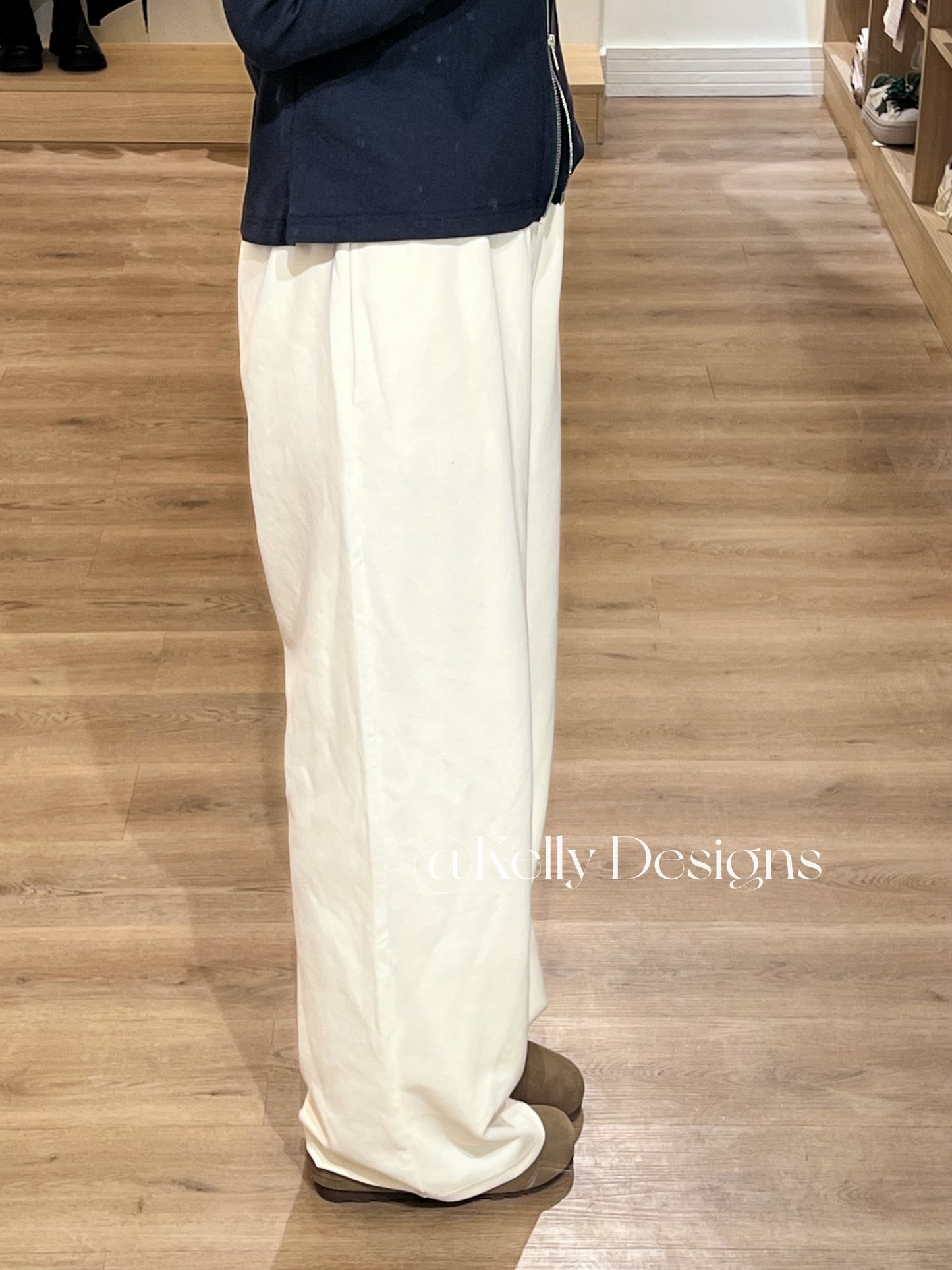 Kelly Designs Causal White Spring Pants (Instock)
