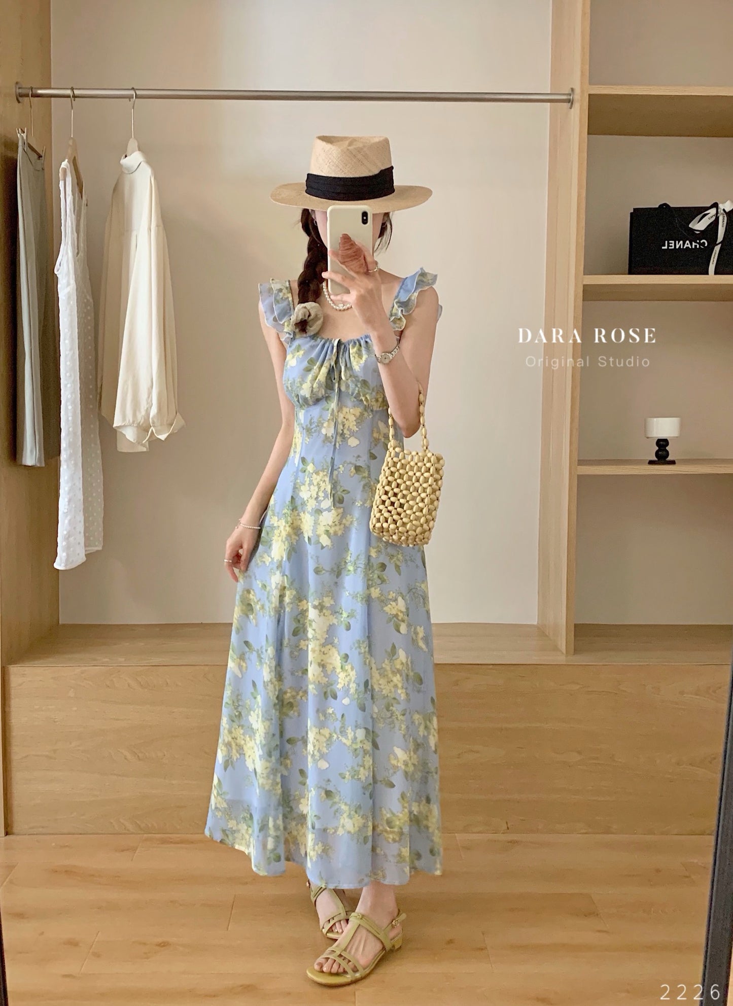 Kelly Designs Print Flowers Dress(Instock)