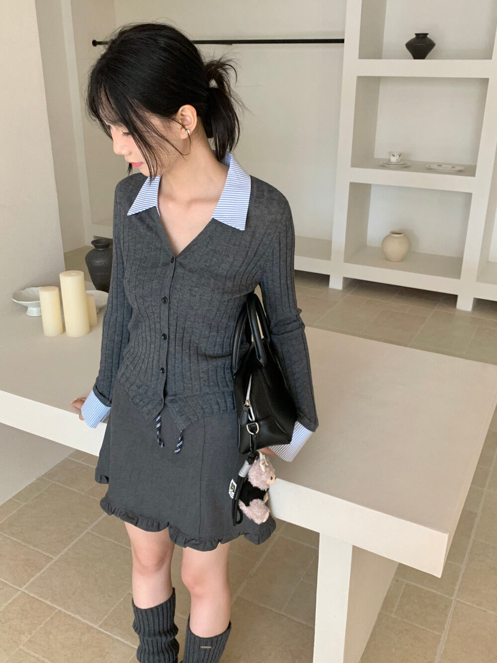 Kelly Designs 3 Colors Fake 2pcs Top (Instock)
