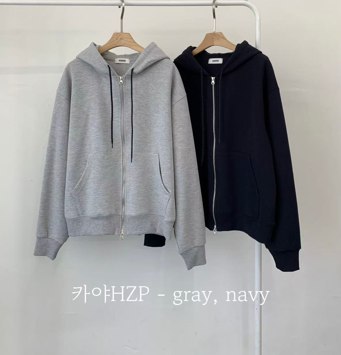 Korean APM Collection Zip Up Jacket-2 Colors (Instock)