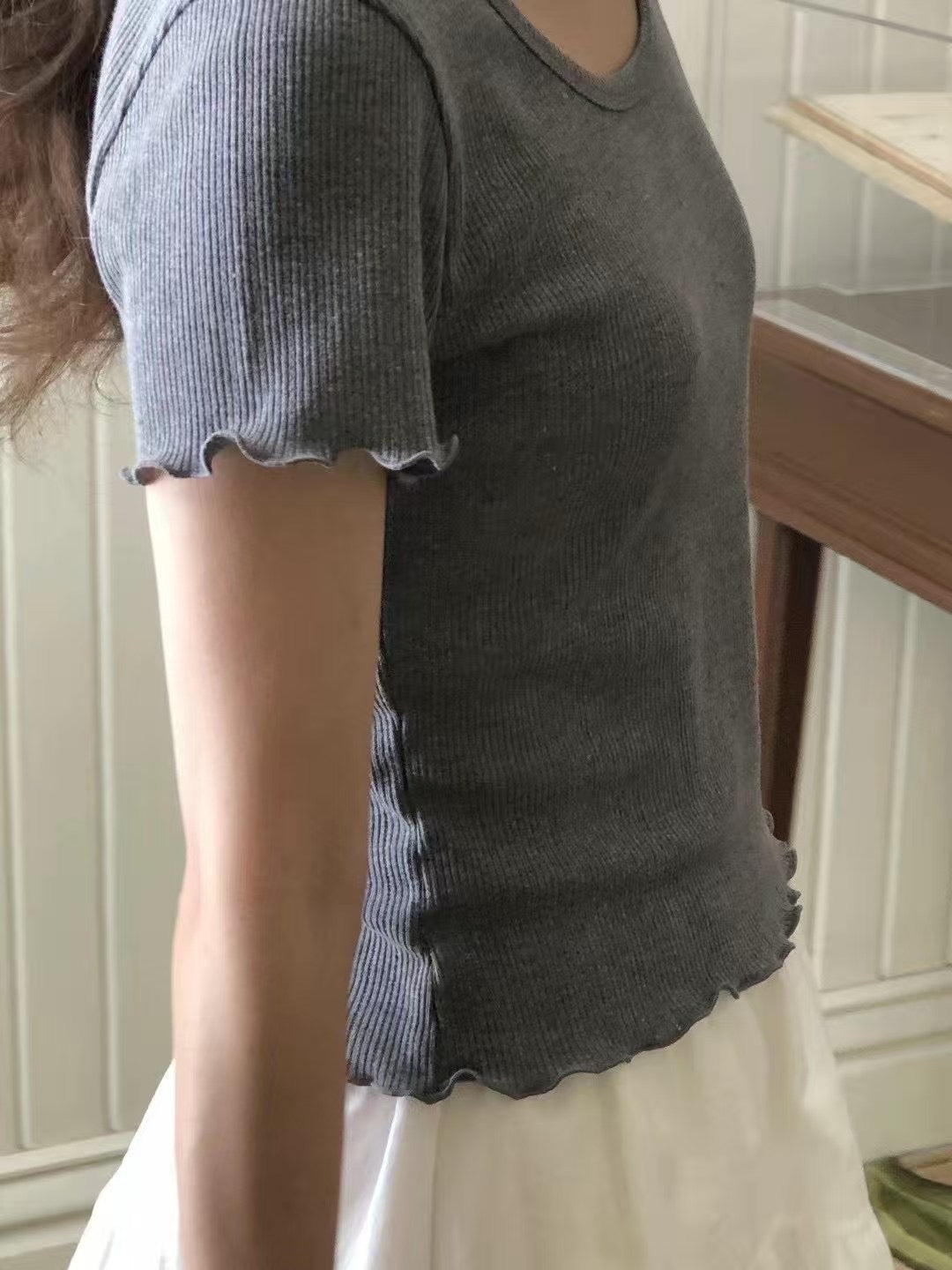 Korean APM Collection Ounce Summer Top (Instock)