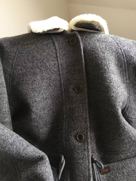 Korean APM Collection Overtake Wool Grey Jacket (Instock)