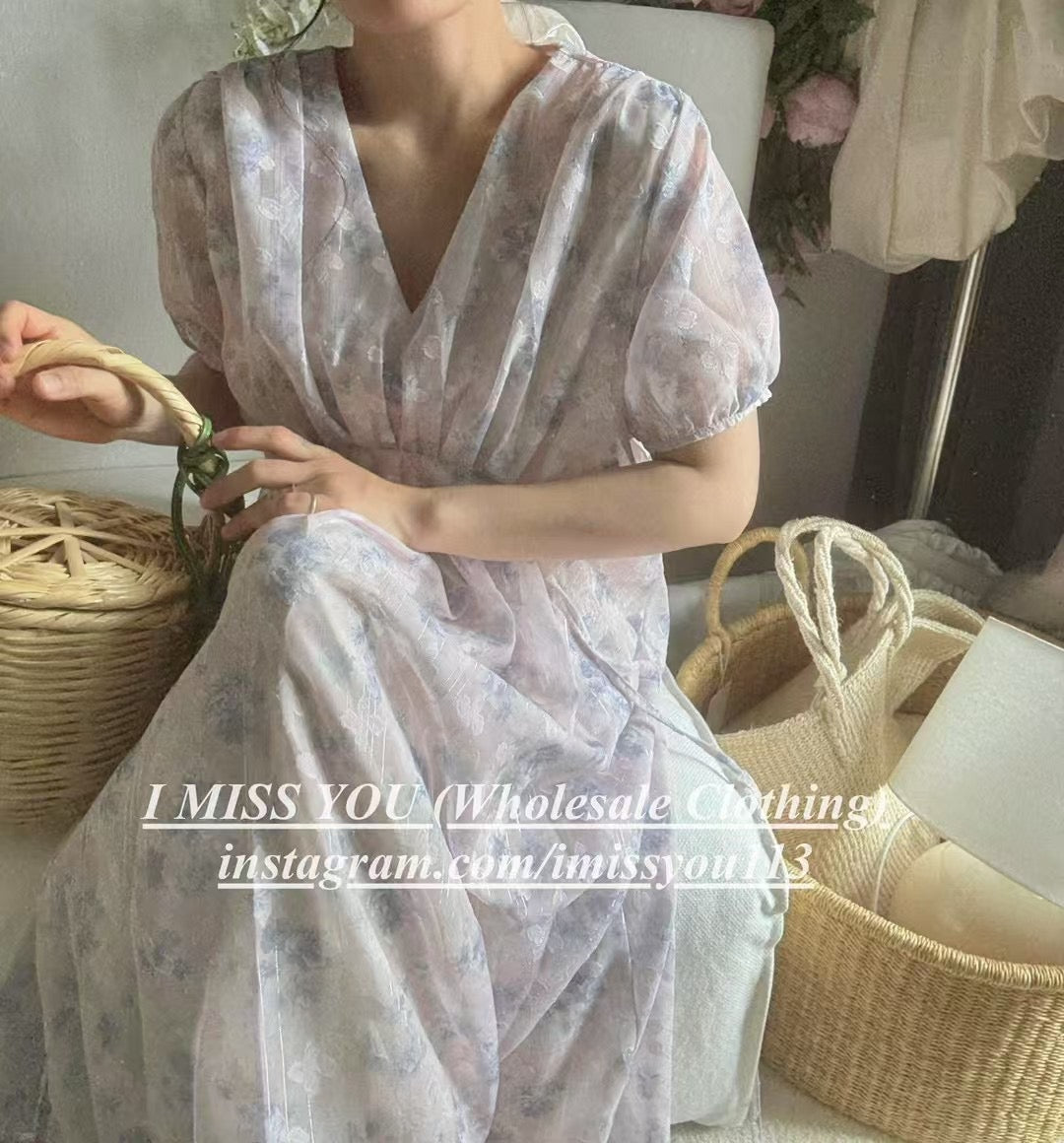 Korean APM Collection I Miss You Pink Dress (Instock) – Kelly Designs