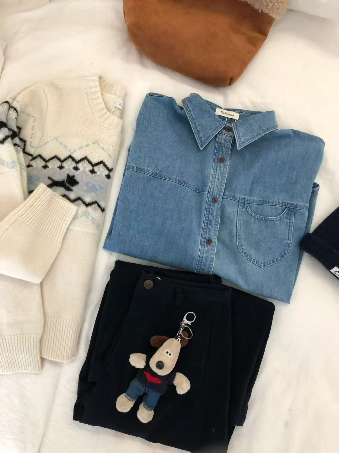 Kelly Designs Oversized Denim Shirt Jacket (Instock)