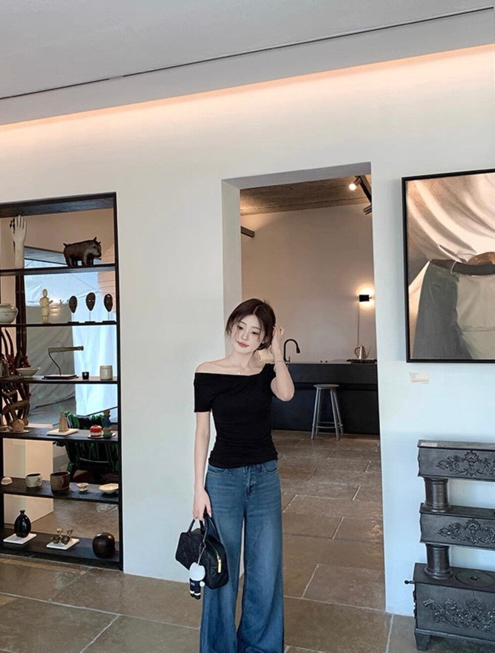 Kelly Designs Three Colors Slim Top (Instock)