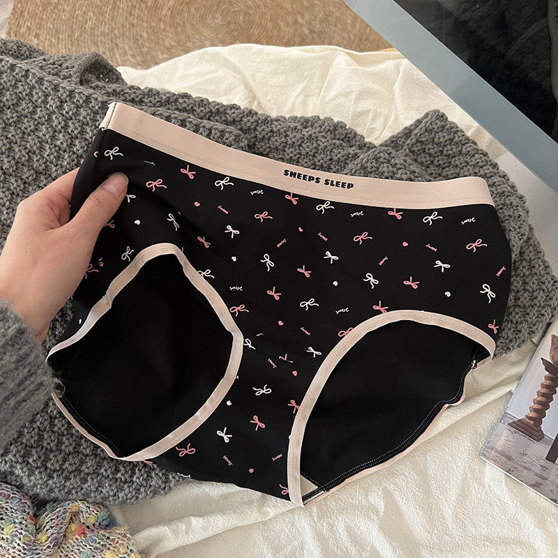 Kelly Designs Ribbons Black Underwear (Instock)