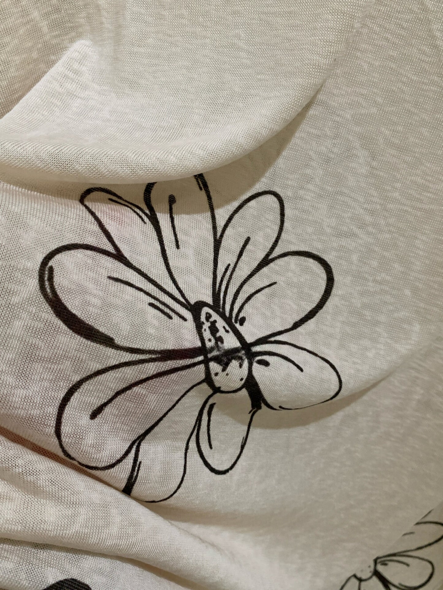Kelly Designs Casual Graphic Sun Shirt – Flowers Long Sleeve (Instock)