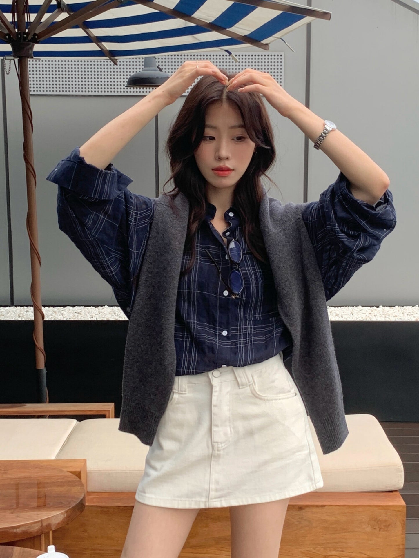 Kelly Designs Two Colors Blouse (Instock)