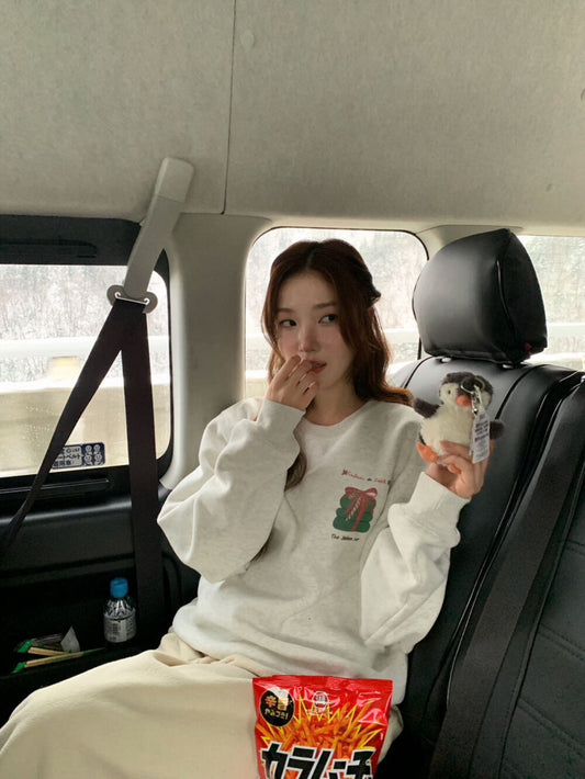 Kelly Designs Fleece-Lined Christmas Sweatshirt – One Size (Instock)