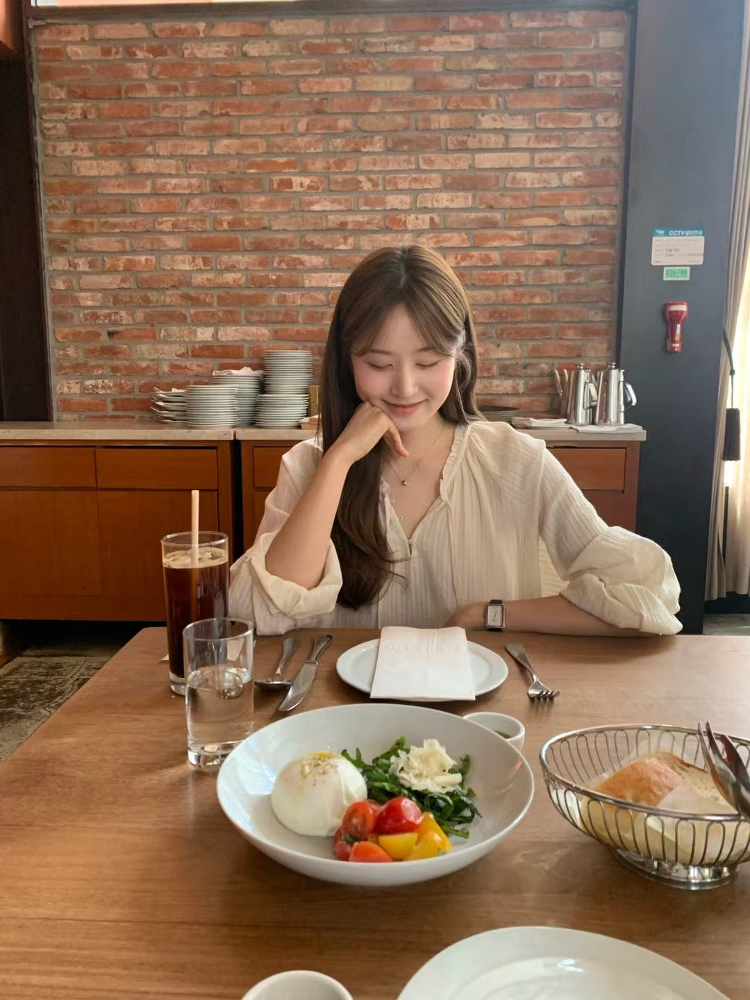 Korean APM Collection Ounce White Blouse (Preorder)