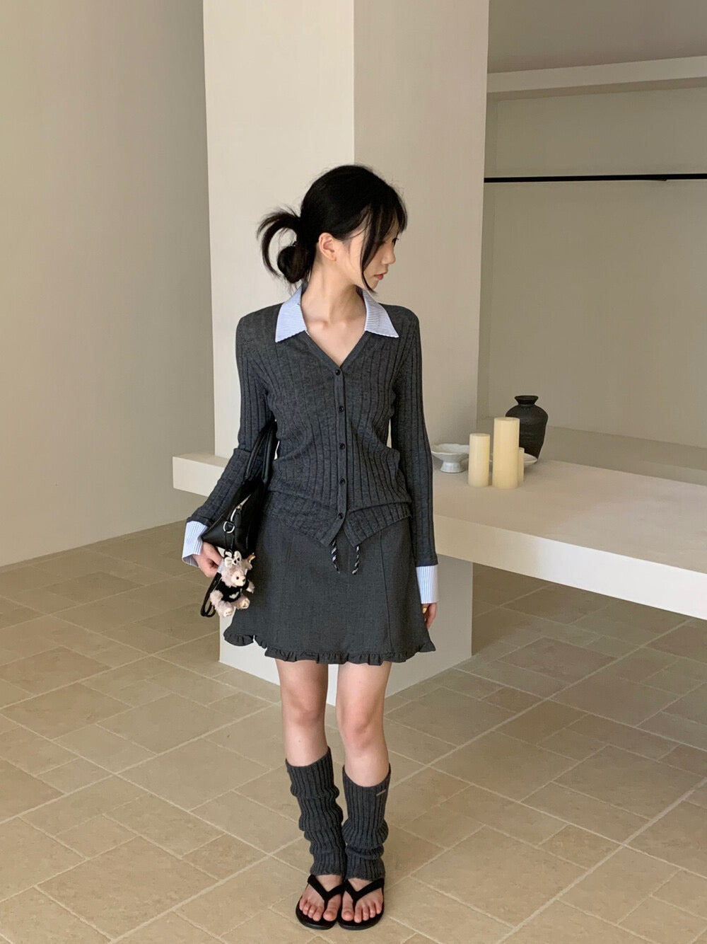 Kelly Designs 3 Colors Fake 2pcs Top (Instock)