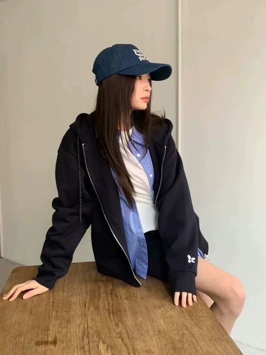 Korean APM Collection Zip Up Jacket-2 Colors (Instock)