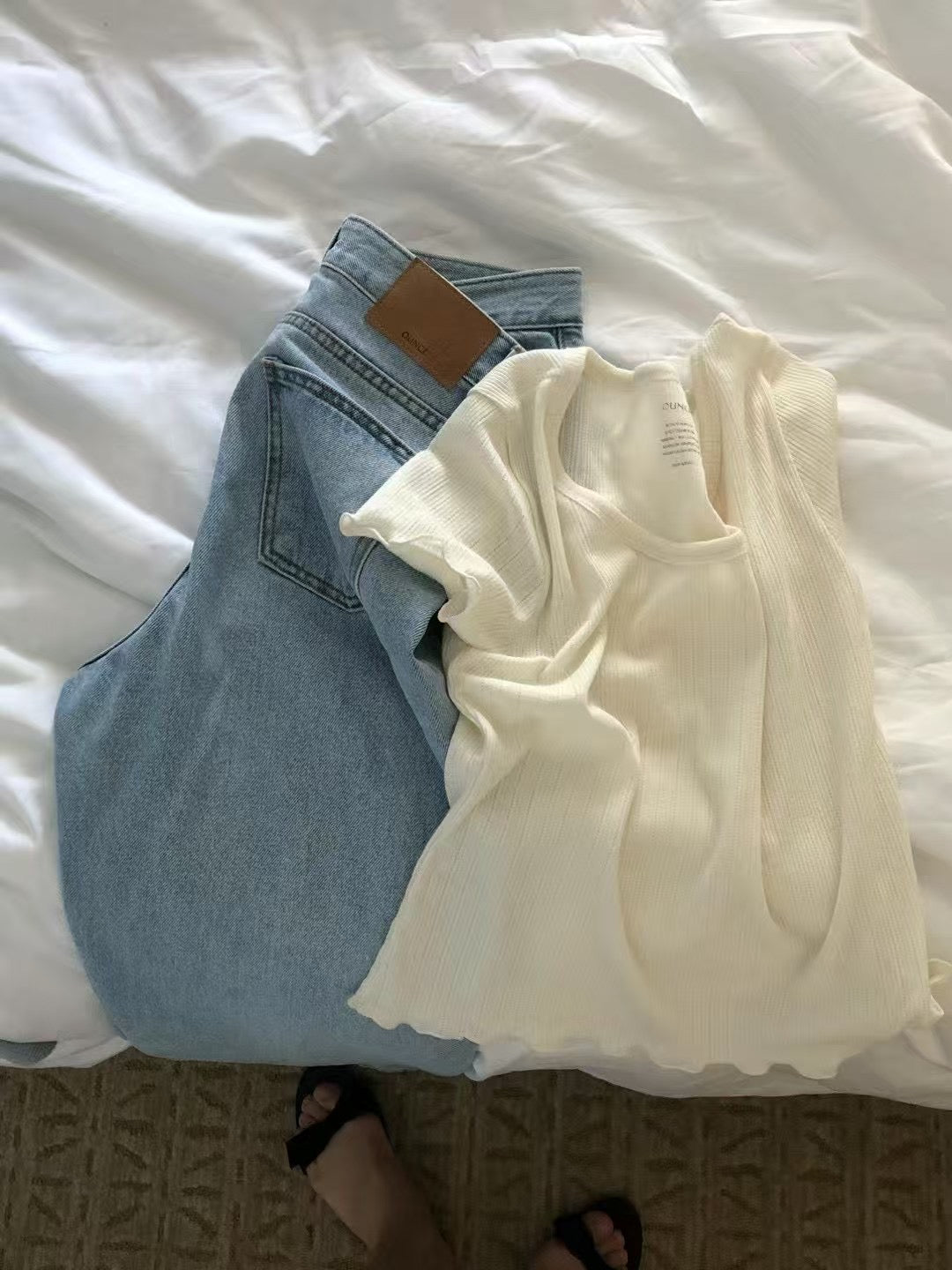 Korean APM Collection Ounce Summer Top (Instock)