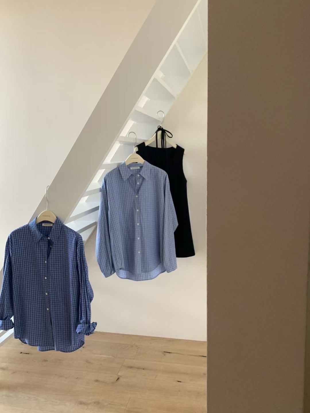 Kelly Designs Plaid Navy Shirt and Vest (Instock)