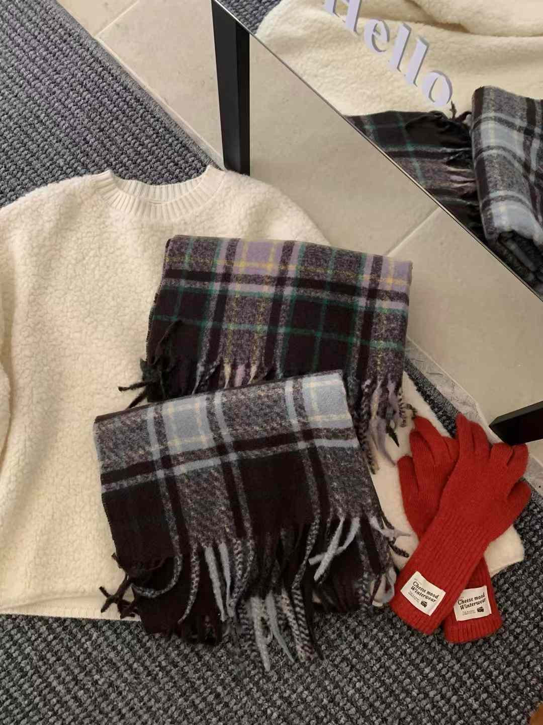 Kelly Designs Winter Mix Purple Scarf(Instock)