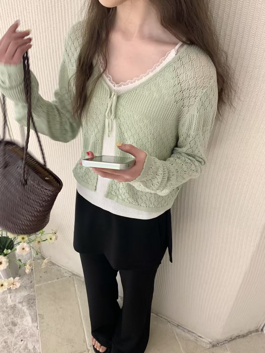 Kelly Designs Mocha Layer Cardigan (Instock)
