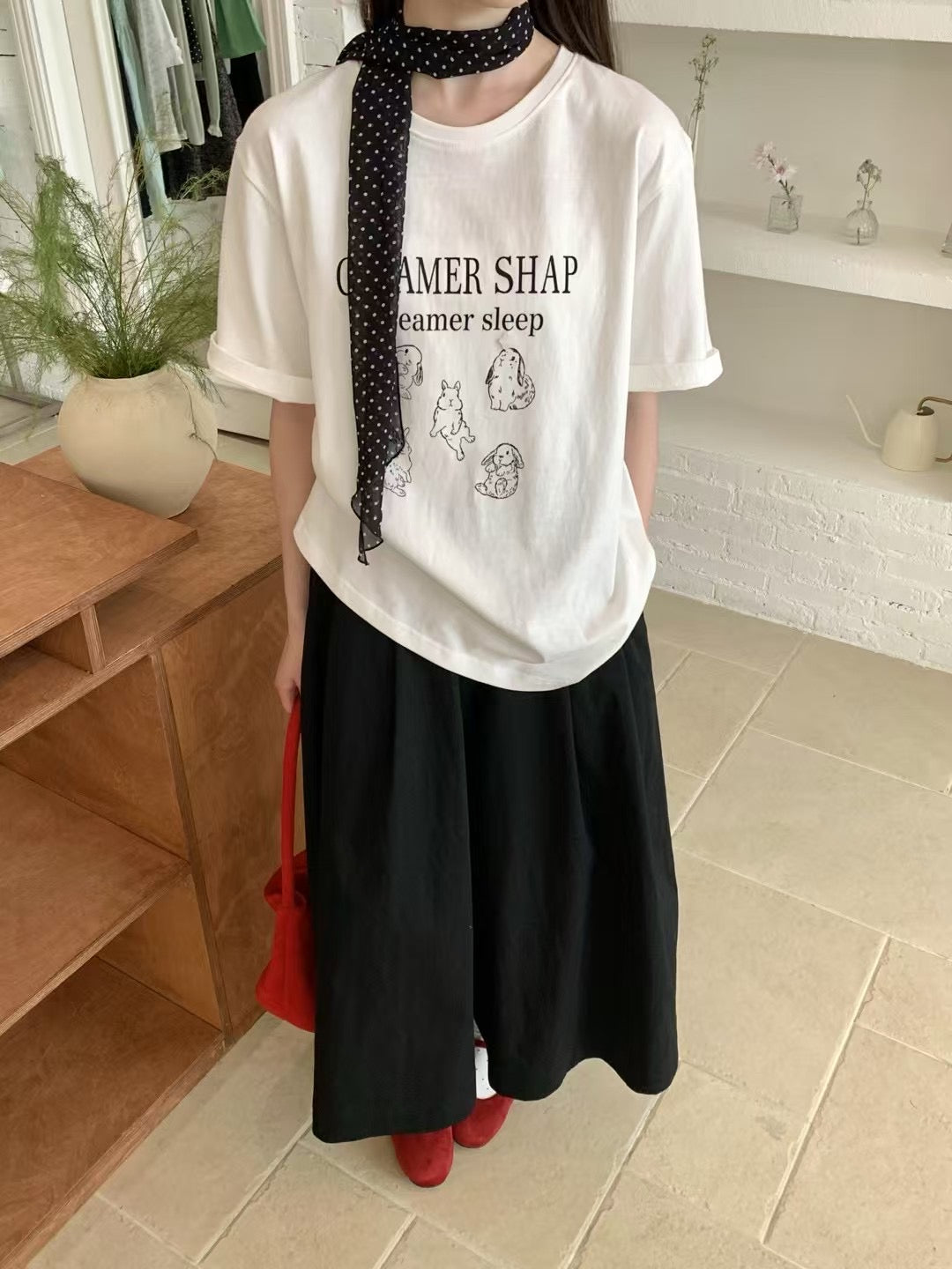 Kelly Designs 3 Colors Bunny Tshirt (Instock)