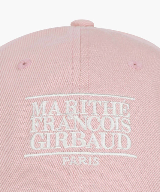 Marithe SMALL CLASSIC LOGO CAP pink (Instock)