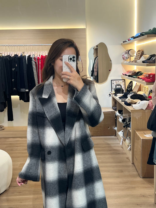 Kelly Designs Lattices Wool Coat (Instock)