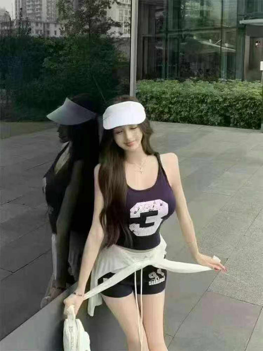 Kelly Designs multiples Colors Number Bra Top (Instock)