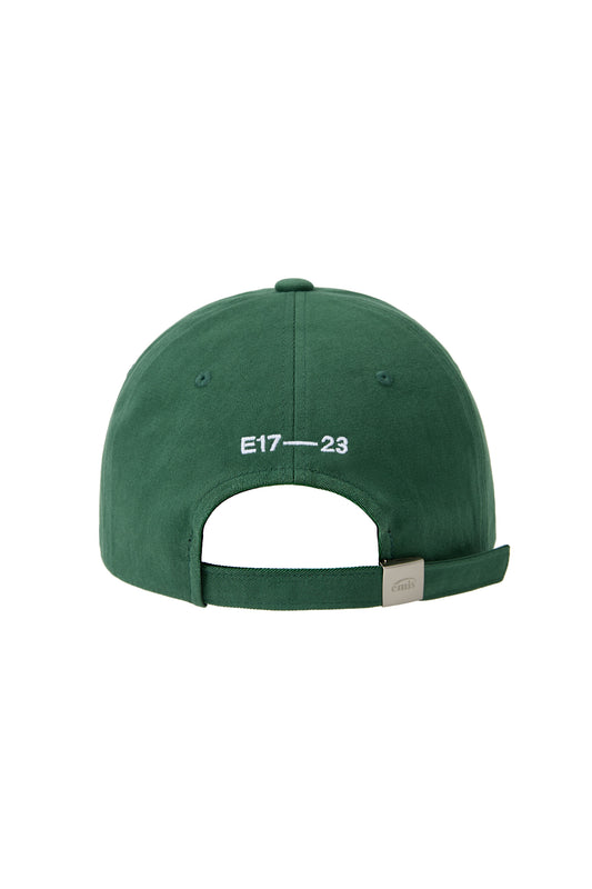 EMIS TONE ON TONE WAPPEN BALL CAP-GREEN(Preorder)