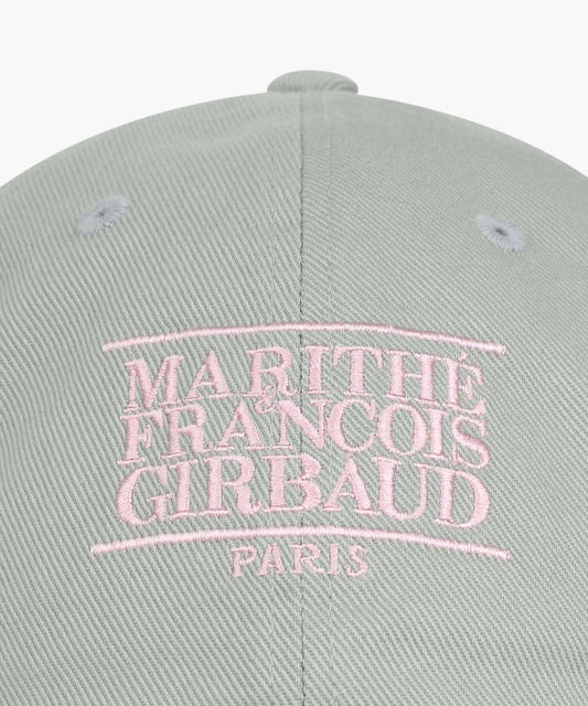 Marithe SMALL CLASSIC LOGO CAP Light Grey (Instock)